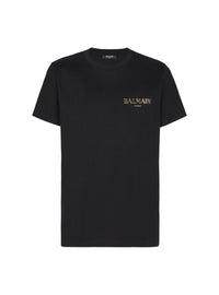 T-shirt à logo vintage - Noir & Or
