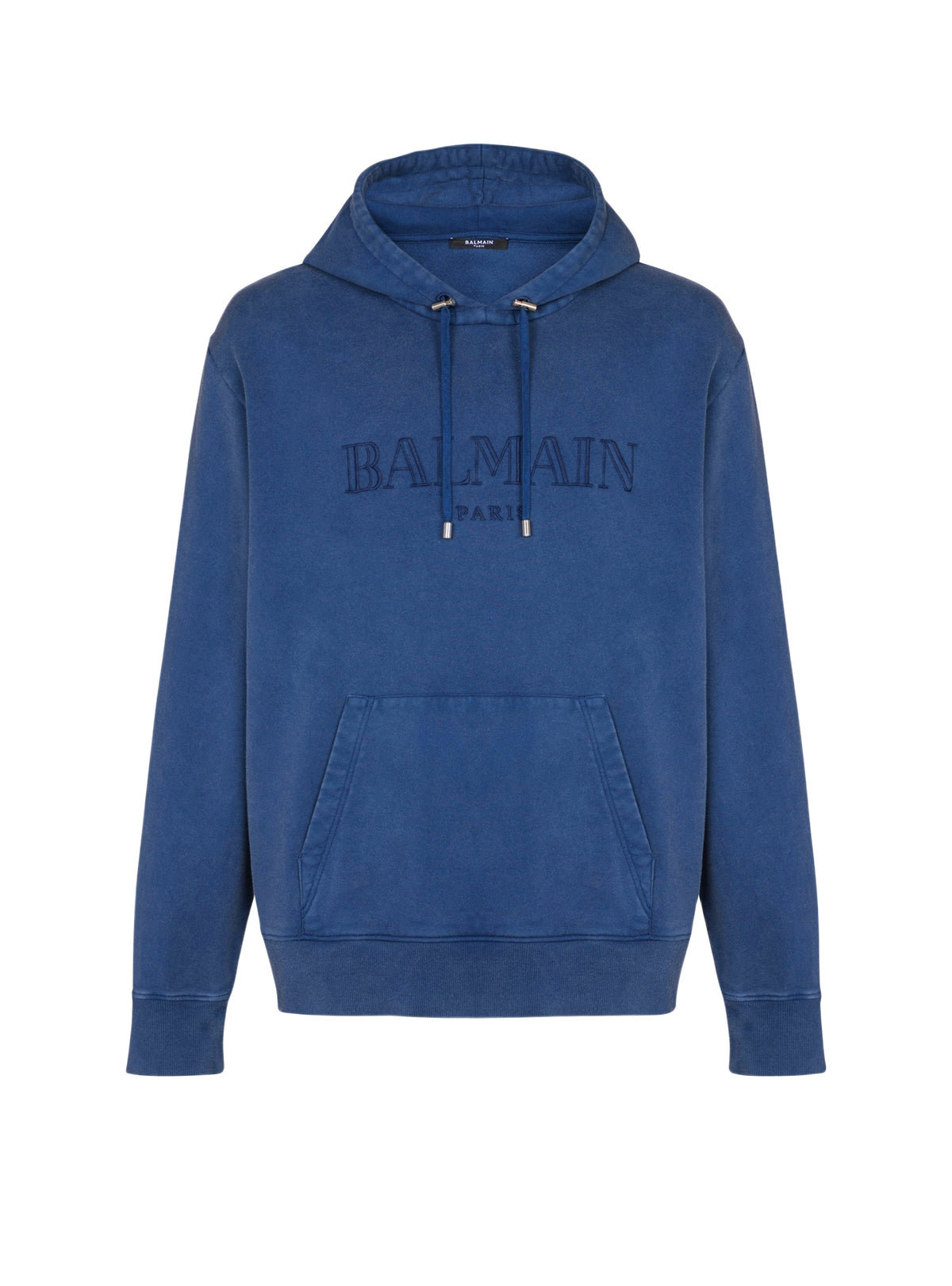 Vintage embroidered hoodie - Blue & Blue