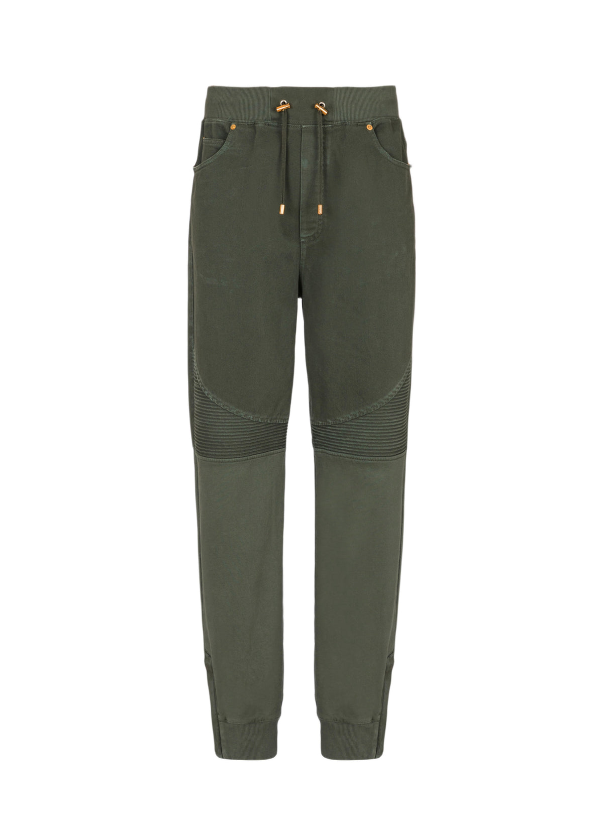 Loose denim trousers - Khaki
