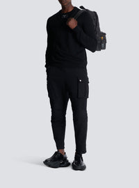 Pantalon de survêtement cargo - Noir