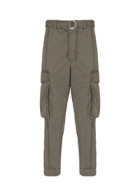 Pantalon cargo en coton - Kaki