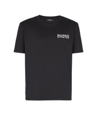 T-shirt imprimé balmain - Noir & Blanc
