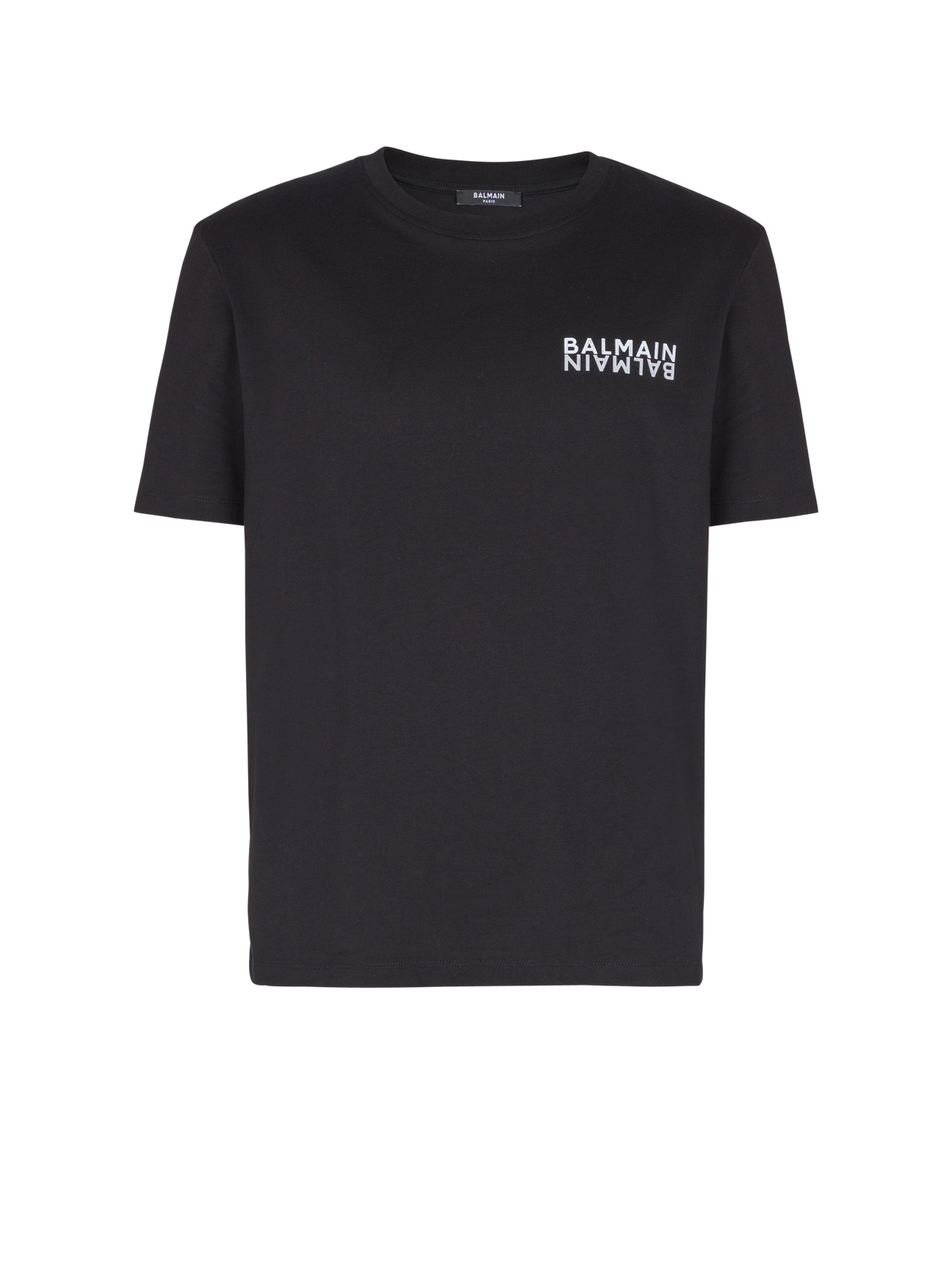 T-shirt imprimé balmain - Noir & Blanc