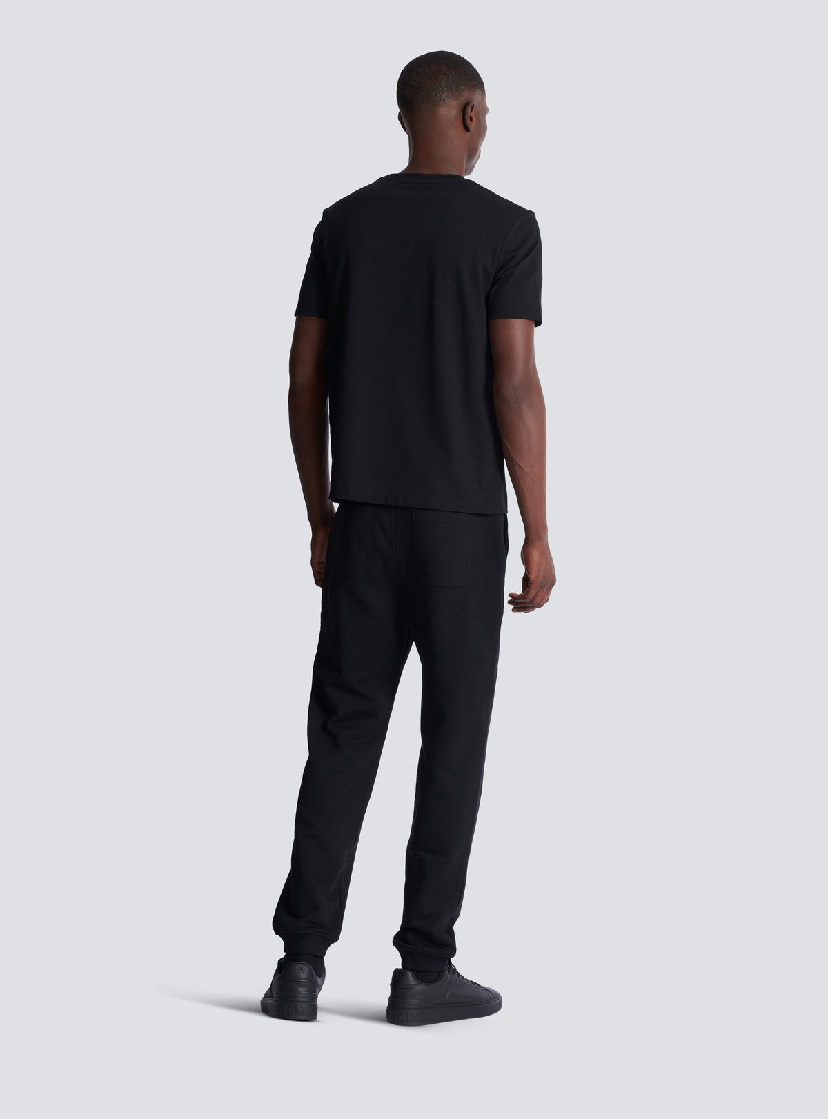 T-shirt imprimé balmain - Noir & Blanc