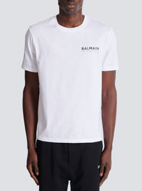 T-shirt imprimé balmain - Blanc & Noir