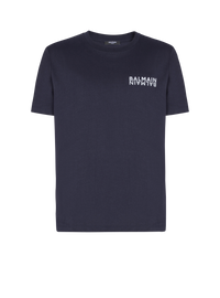 T-shirt imprimé balmain - Marine Foncé & Blanc
