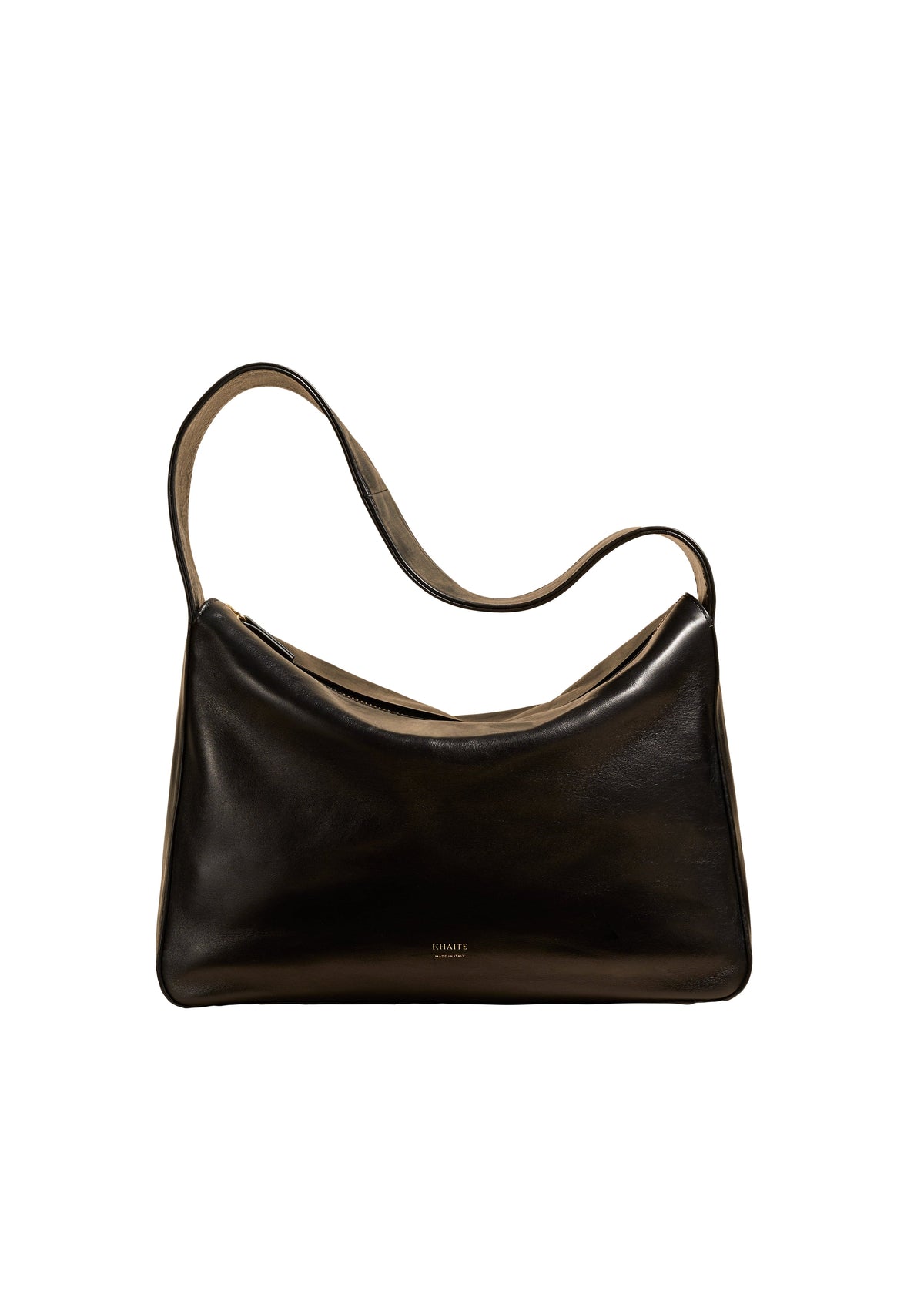 Black The Elena Bag In Black Vintage Calf Leather - Black