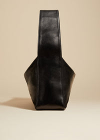 Black The Elena Bag In Black Vintage Calf Leather - Black