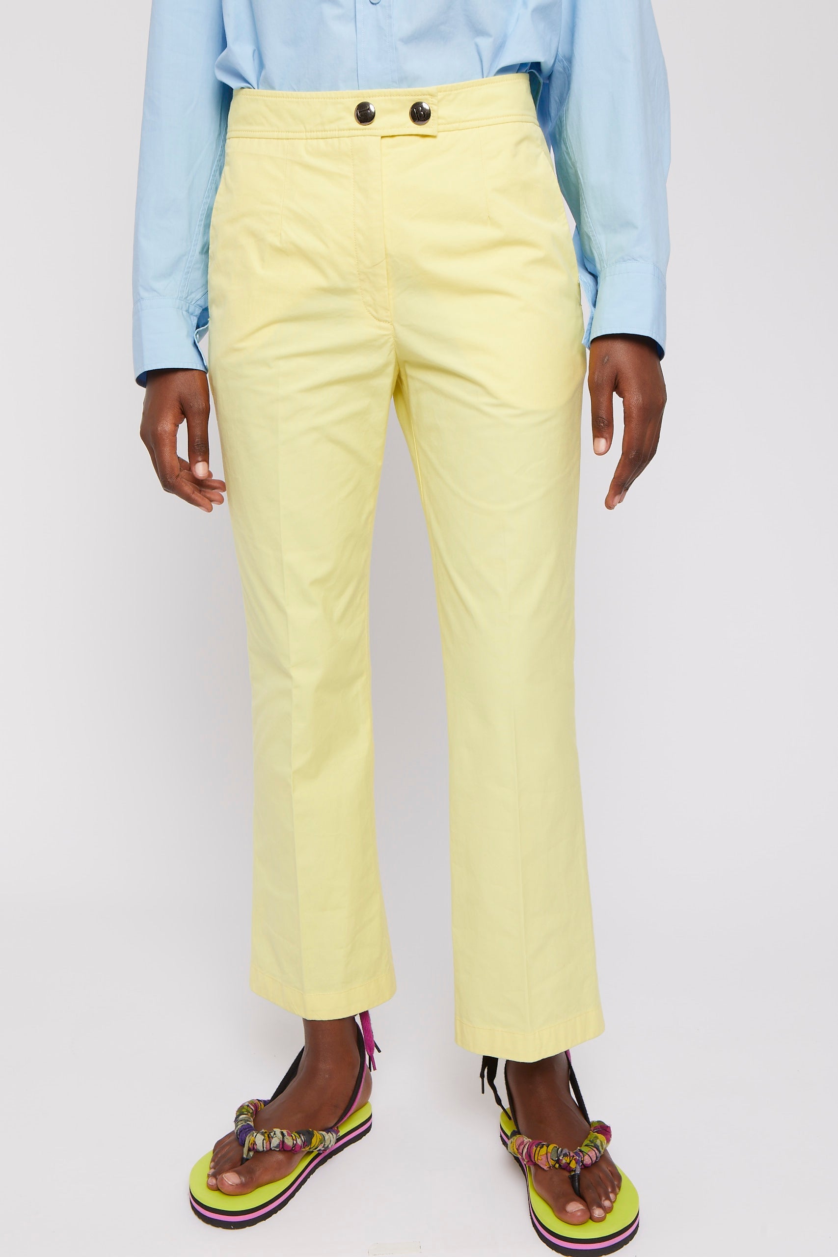 Pantalon Elephant coupe droite - Yellow