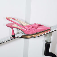 Slingbacks Elinor 65 en cuir - Candy Pink