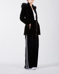 Pantalon Kade oversize - Black & White