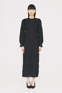 Robe smockée Elisa - Navy