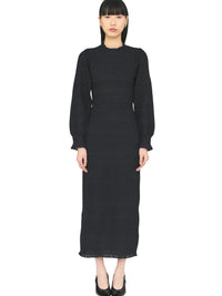 Robe smockée Elisa - Navy