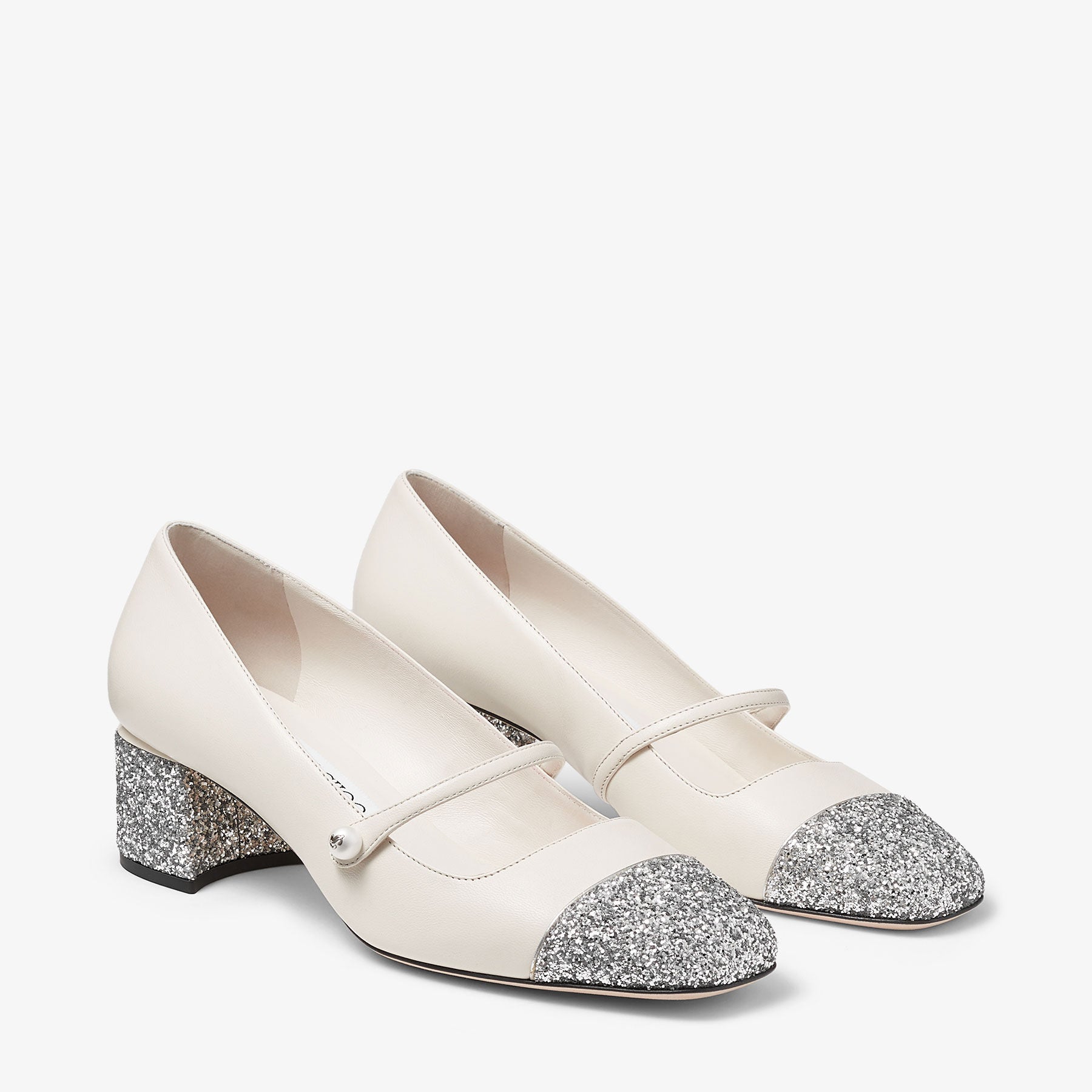 ZNO STOCK 0 / Reco 200 SILVER/LATTE Shoe ELISA 45