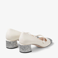 ZNO STOCK 0 / Reco 200 SILVER/LATTE Shoe ELISA 45