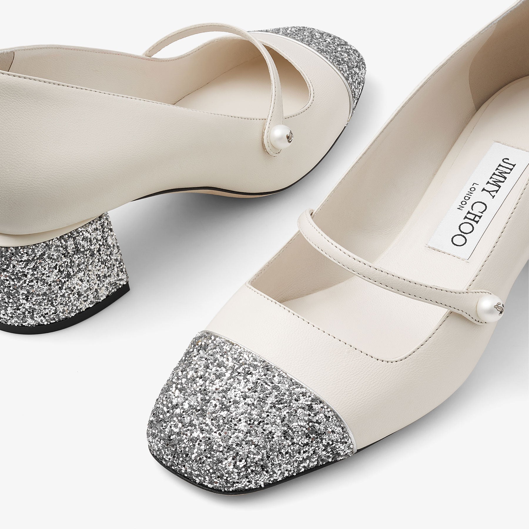 ZNO STOCK 0 / Reco 200 SILVER/LATTE Shoe ELISA 45