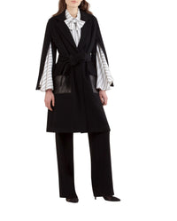 Manteau Elissa en laine - Black