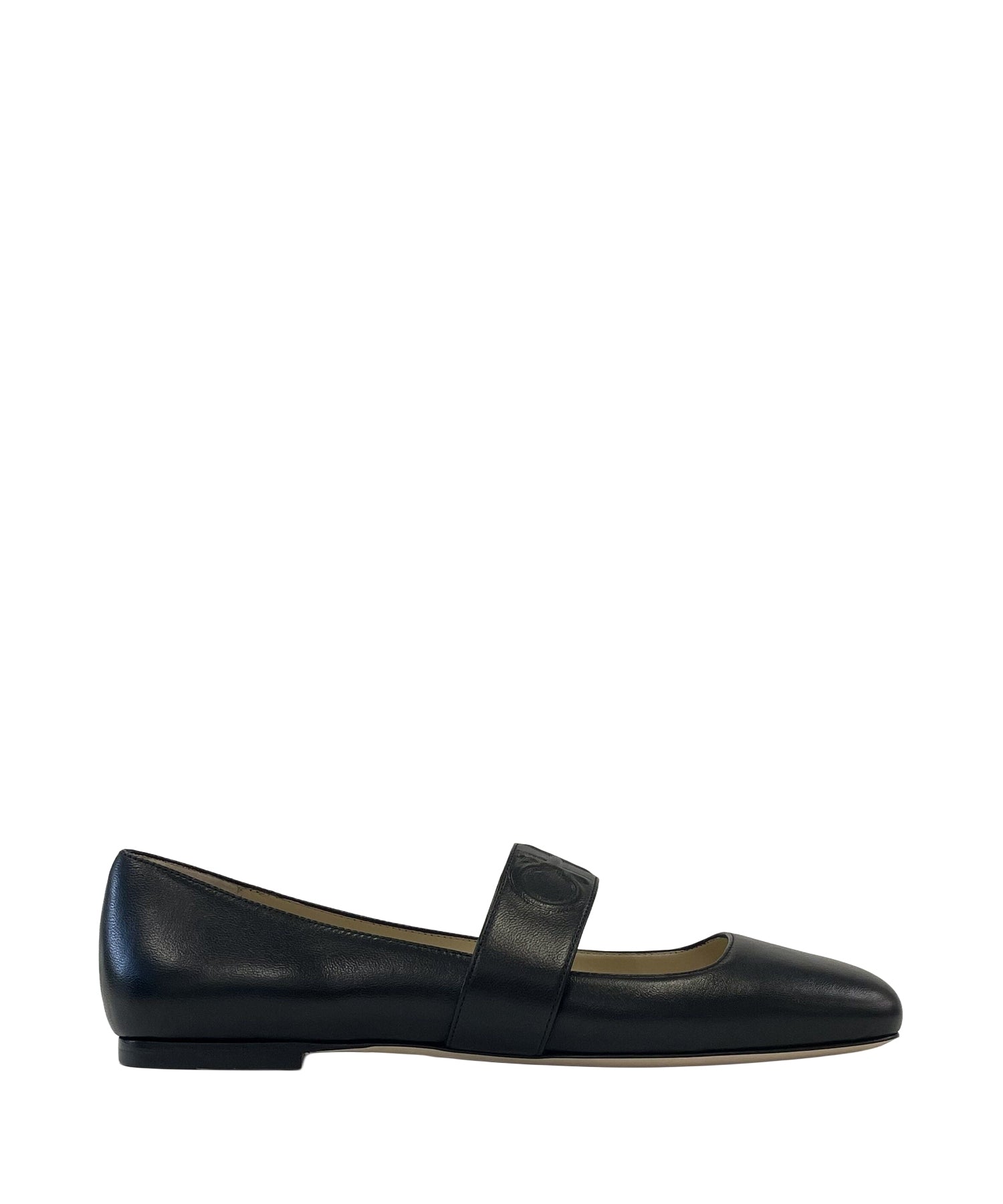 Ballerines Ellerby en cuir - Black