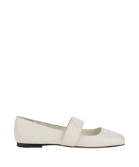 Ellerby leather ballerinas - Milk