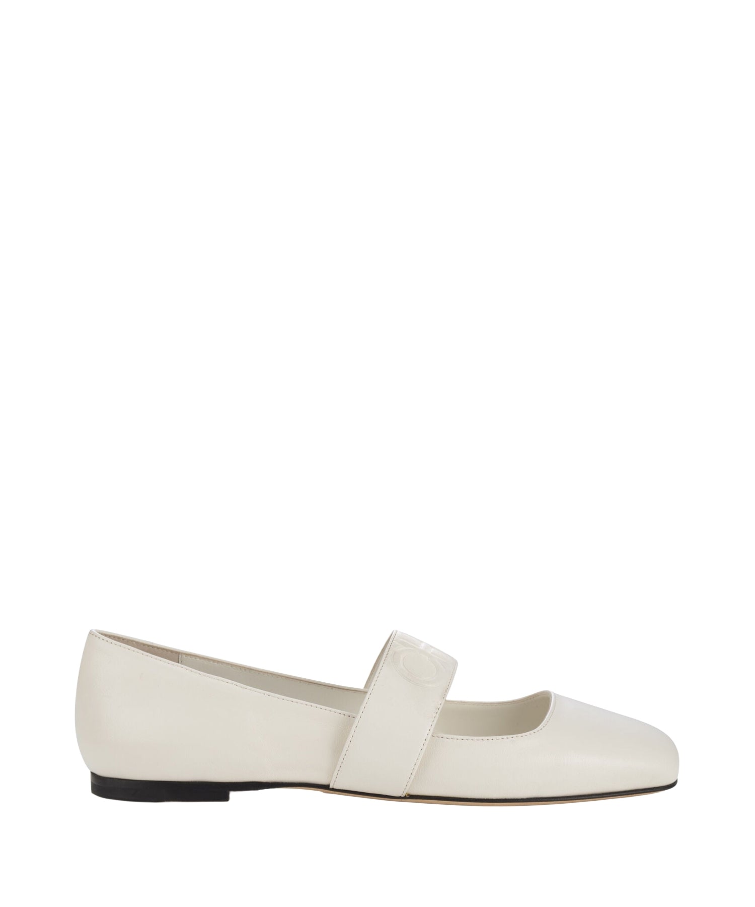 Ellerby leather ballerinas - Milk