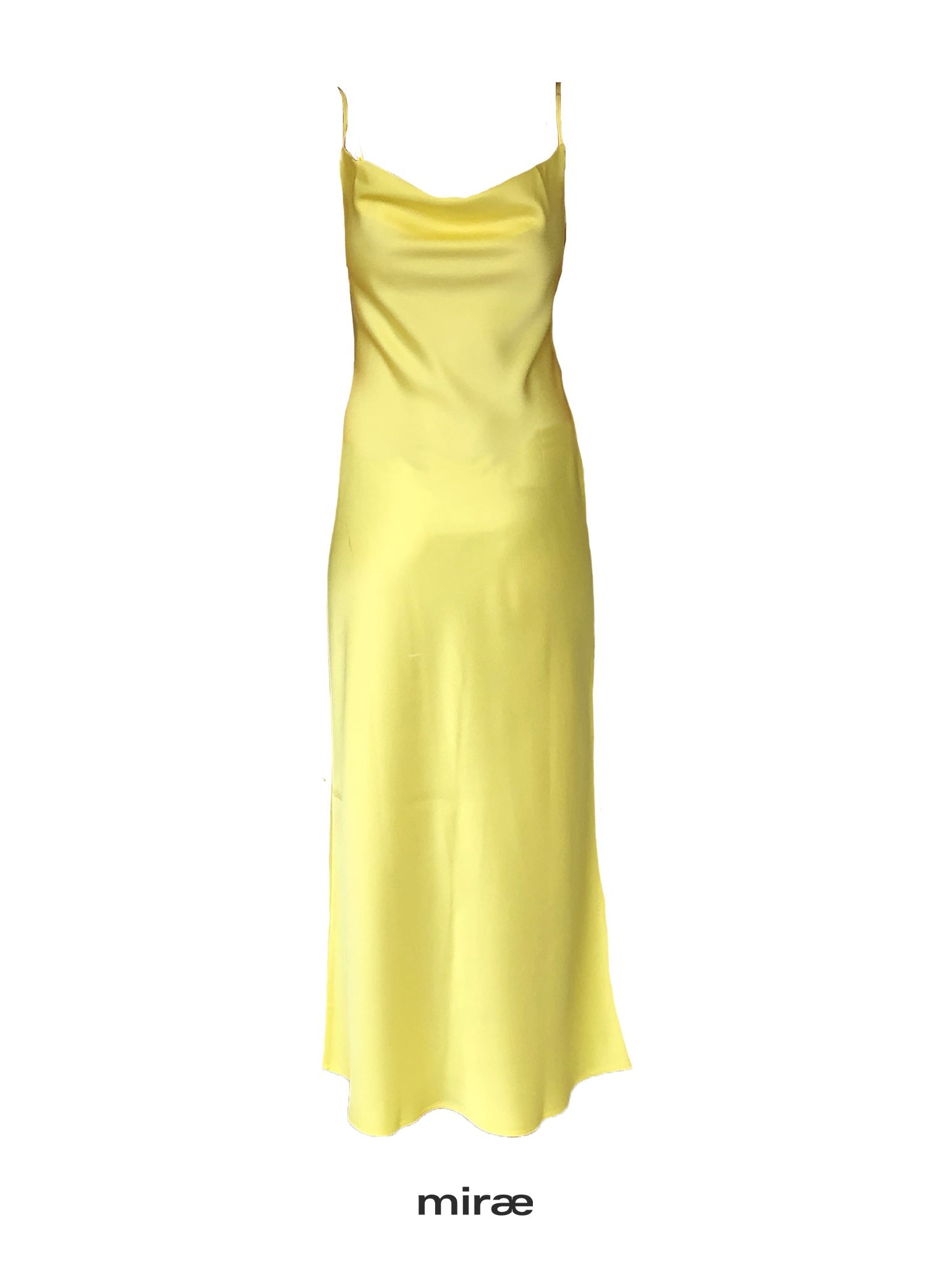 Robe longue Elle - Jaune