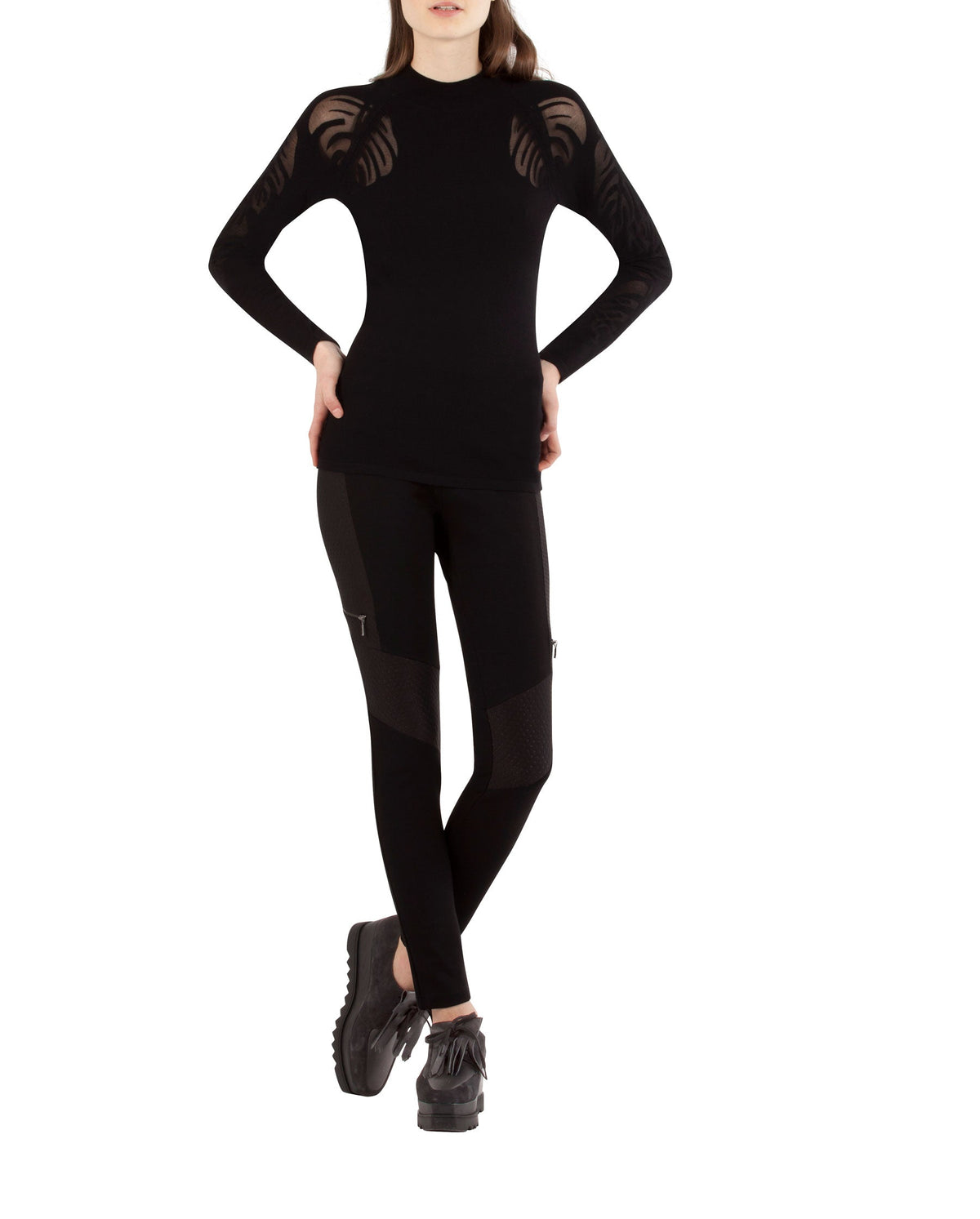 Legging ni-matière Ellia - Black