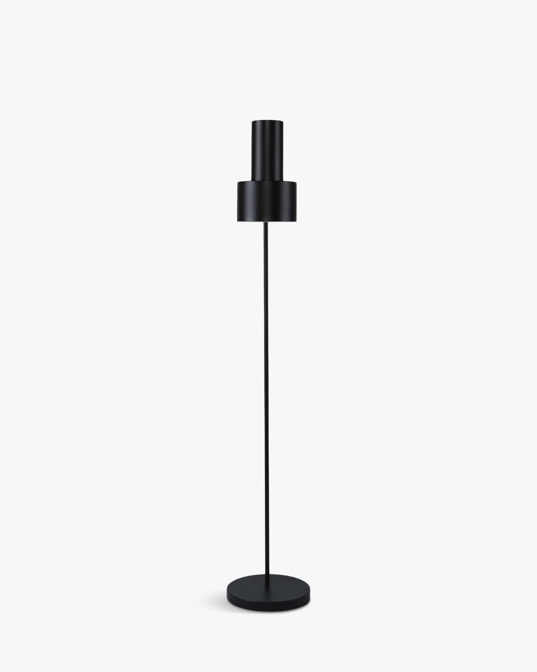 Lampadaire Doubleshot - Métal noir
