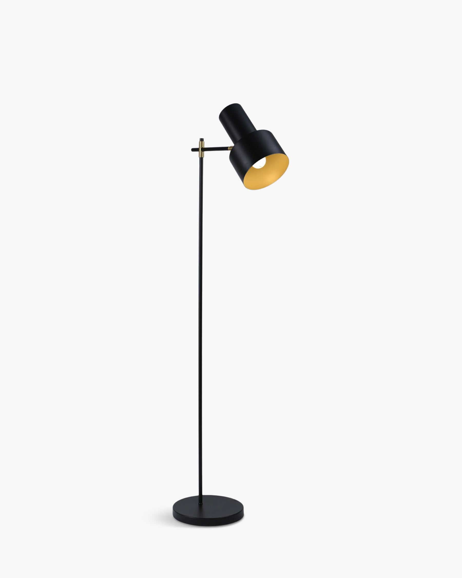 Lampadaire Doubleshot - Métal noir
