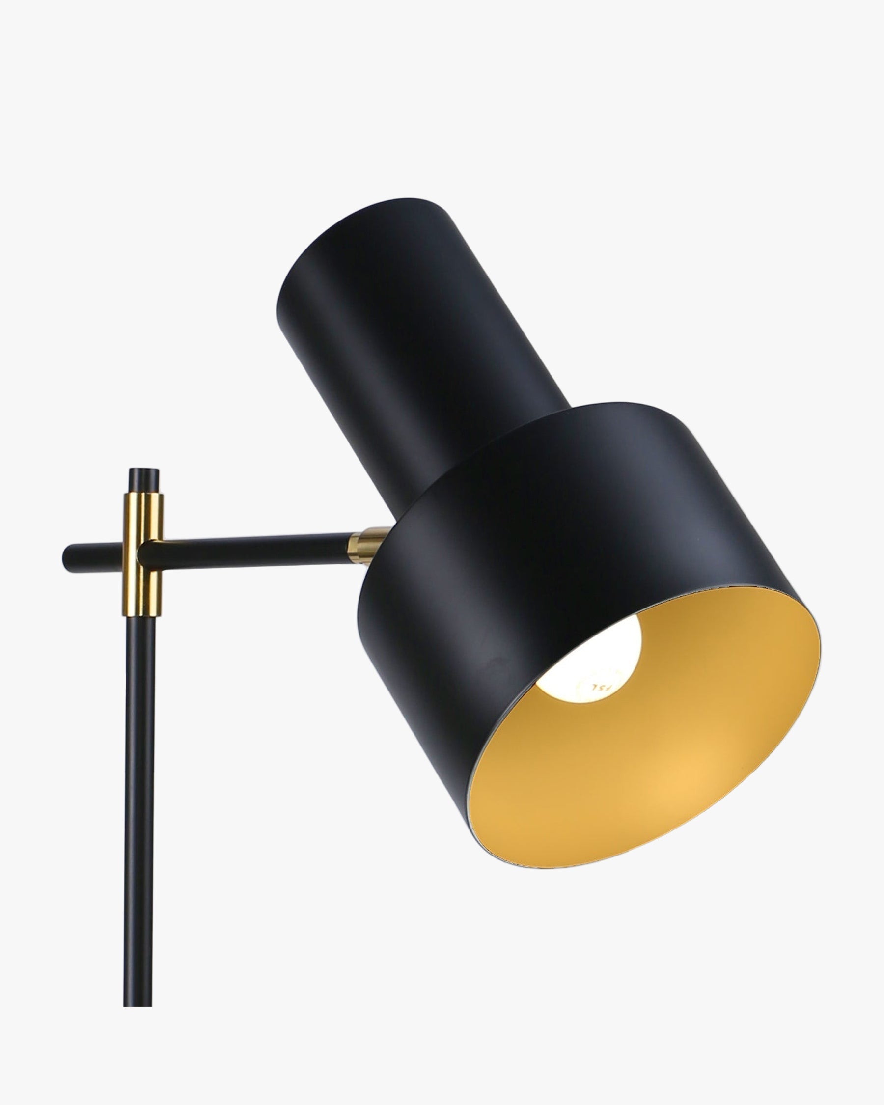 Lampadaire Doubleshot - Métal noir