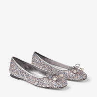 Elme flat sequined ballerinas with beads - Sprinkle Mix
