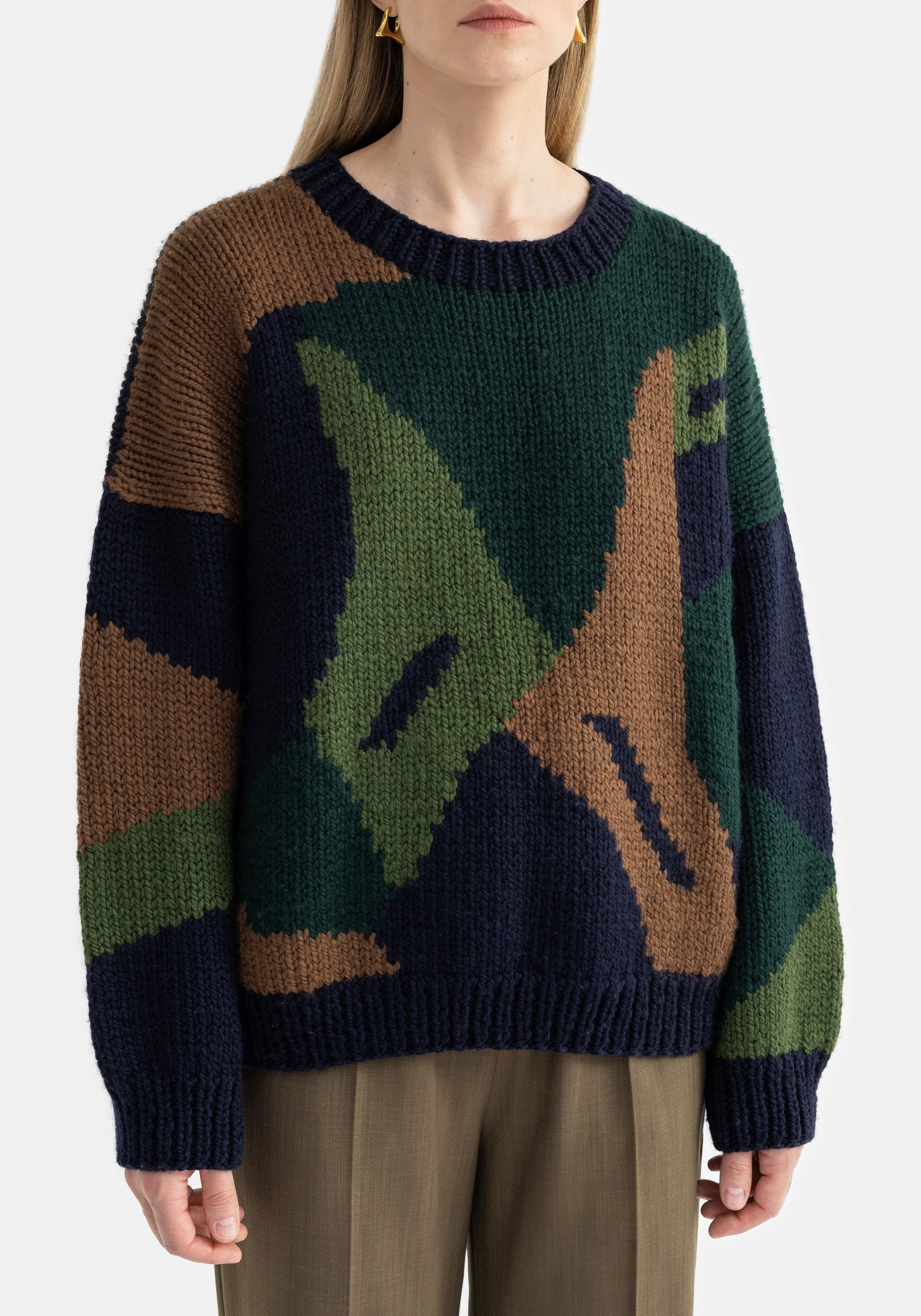 Pull Elona en laine - Midnight