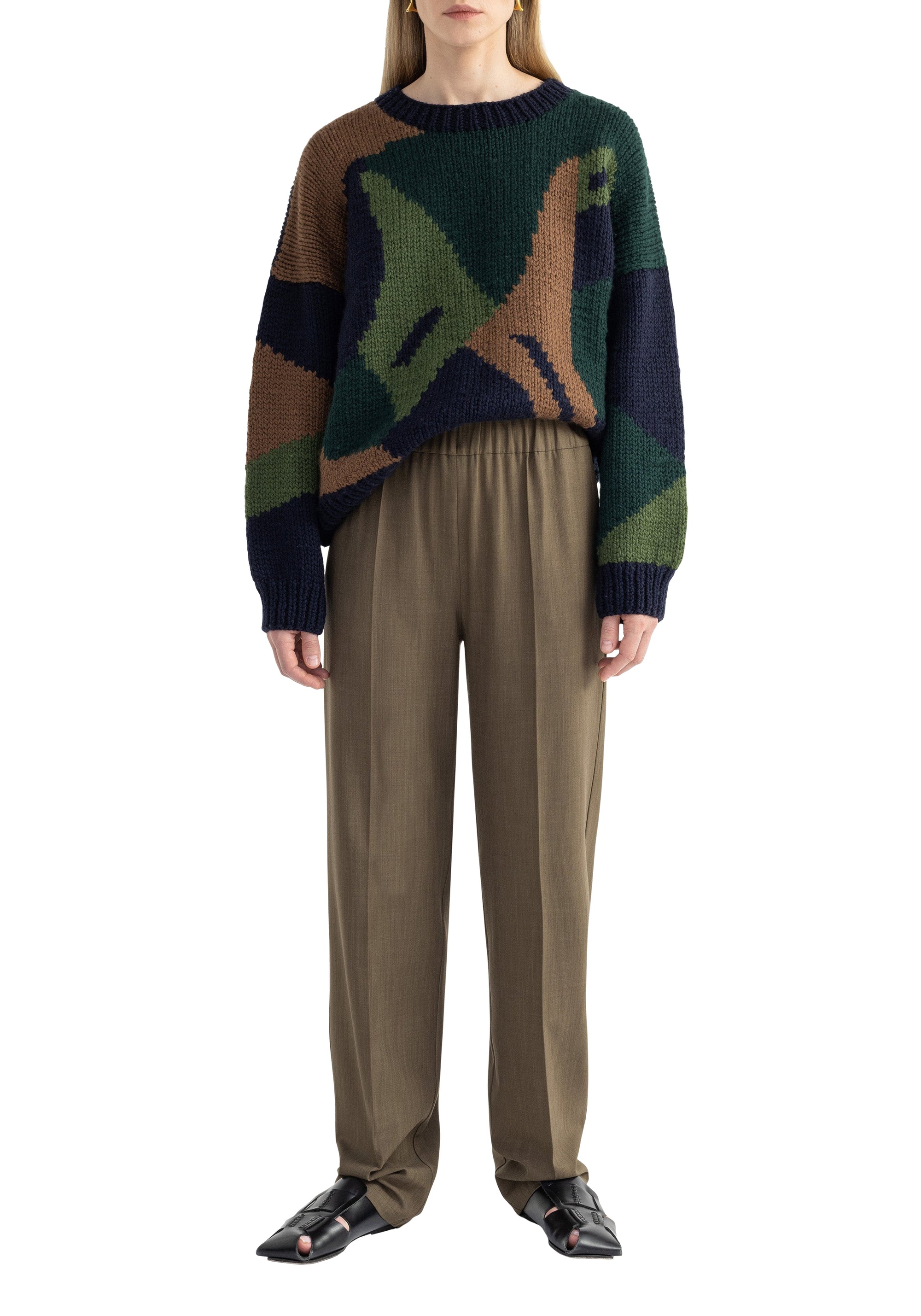 Pull Elona en laine - Midnight