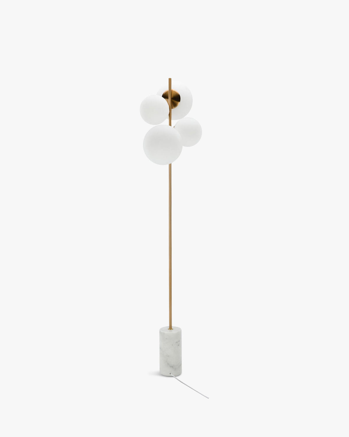 Lampadaire Skull - Marbre Blanc