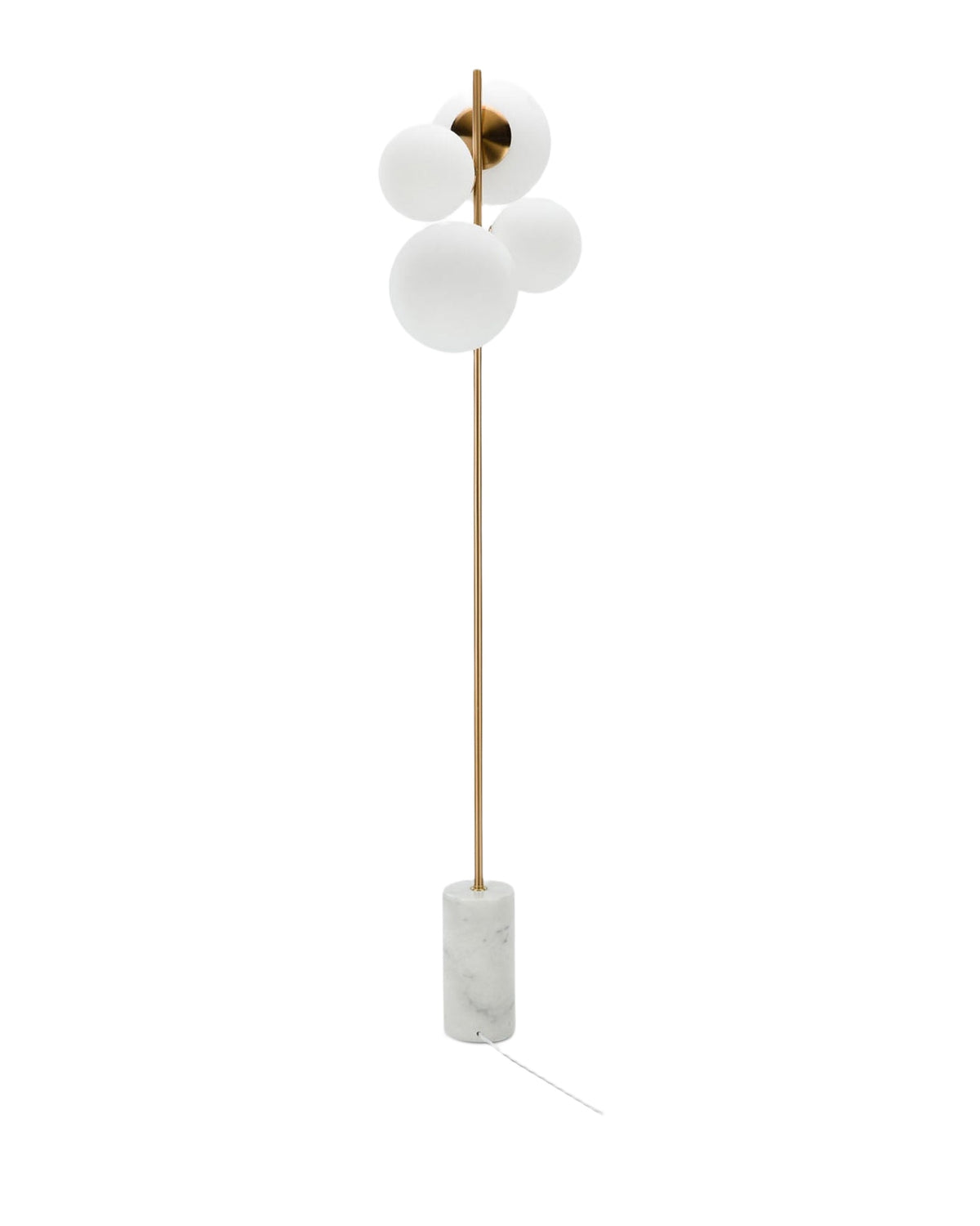 Lampadaire Skull - Marbre Blanc