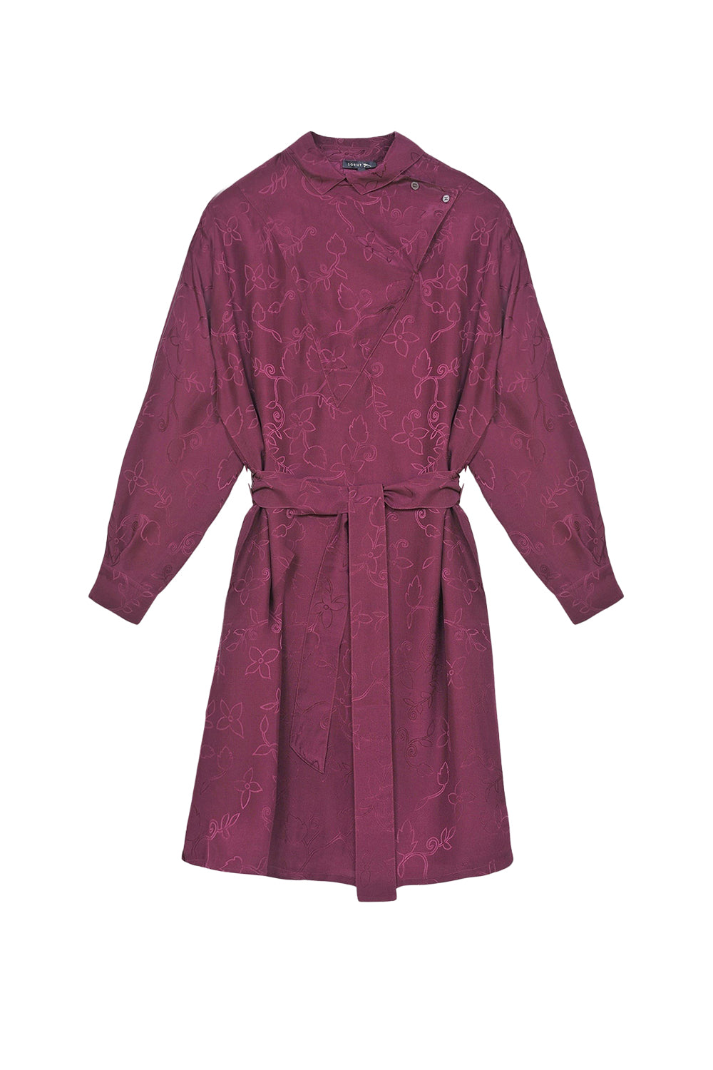 VIOLET ROBE CHAINE & TRAME ELYSEE