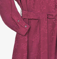 VIOLET ROBE CHAINE & TRAME ELYSEE