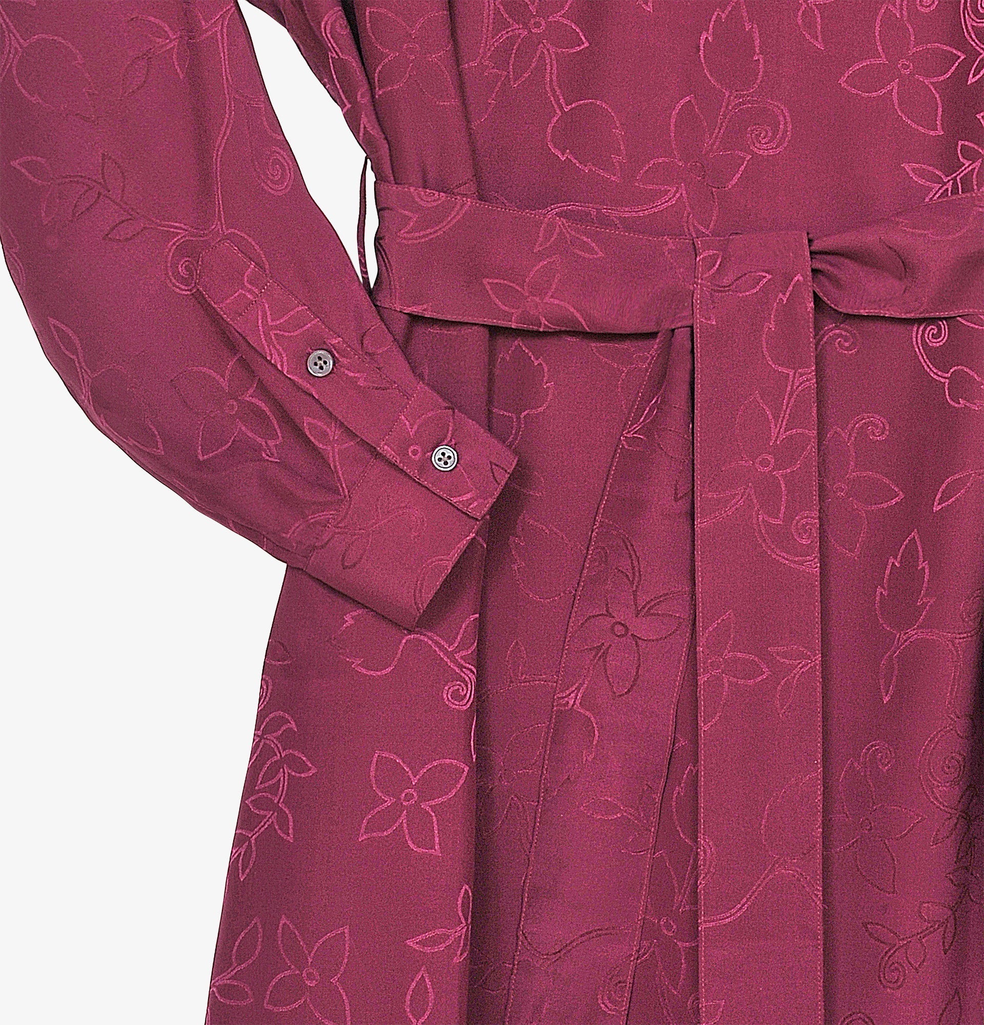 VIOLET ROBE CHAINE & TRAME ELYSEE