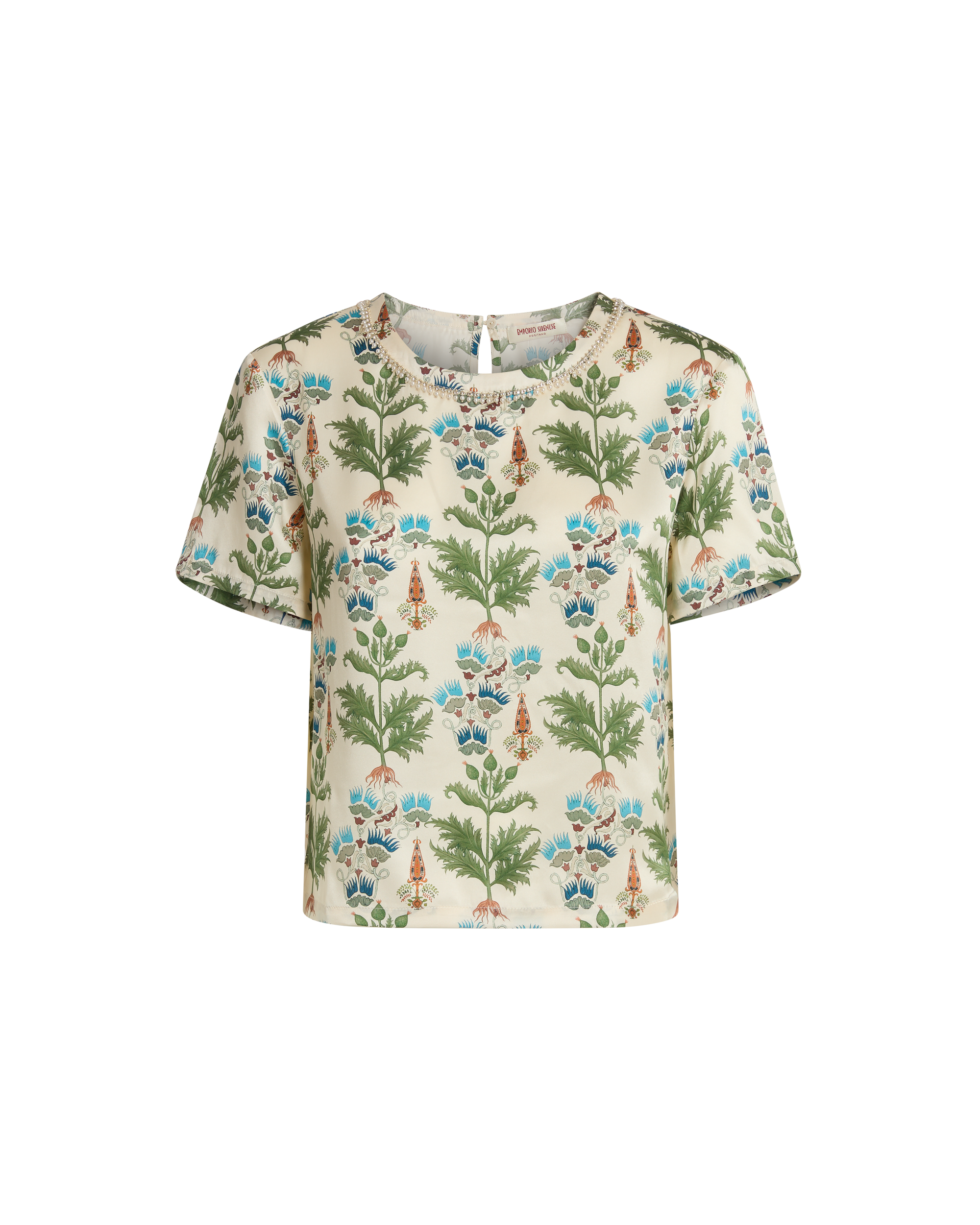 Gabrielle linen top - Ivory