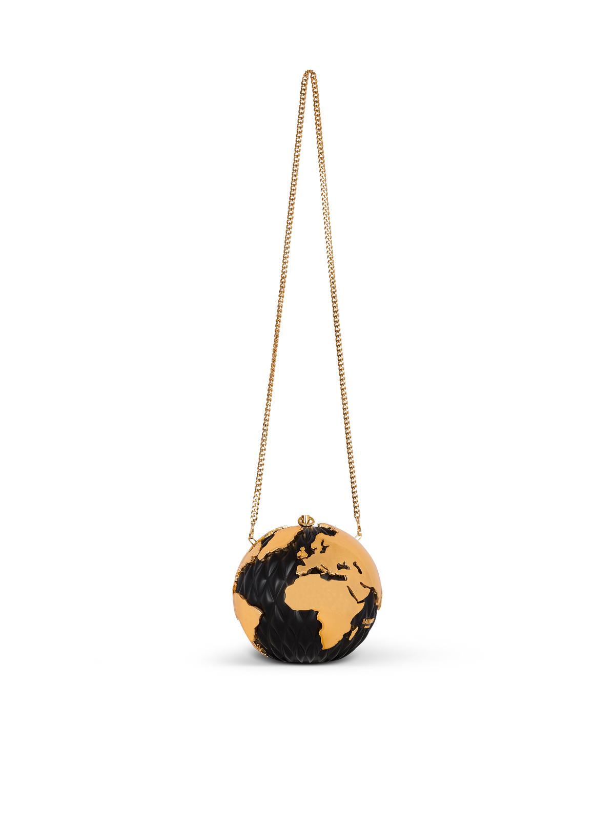 Clutch Planète sac - Noir & Or