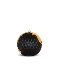 Clutch Planète sac - Noir & Or
