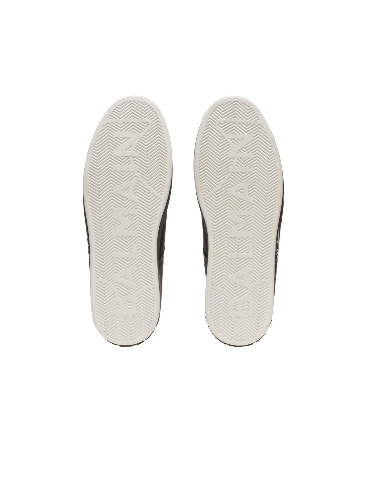 Baskets b-court en cuir de veau - Noir