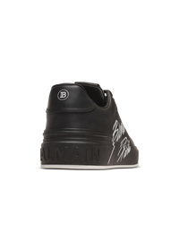 Baskets b-court en cuir de veau - Noir