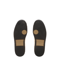 Baskets balmain swan en cuir effet miroir - Or & Noir