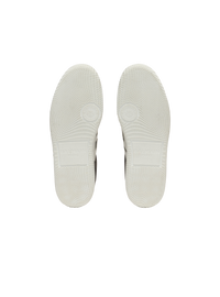 Baskets balmain swan en cuir de veau - Noir & Blanc