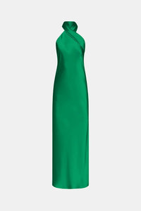 Cropped Pandora Dress - Emerald