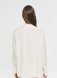 Blouse brodée Emilie - Cream