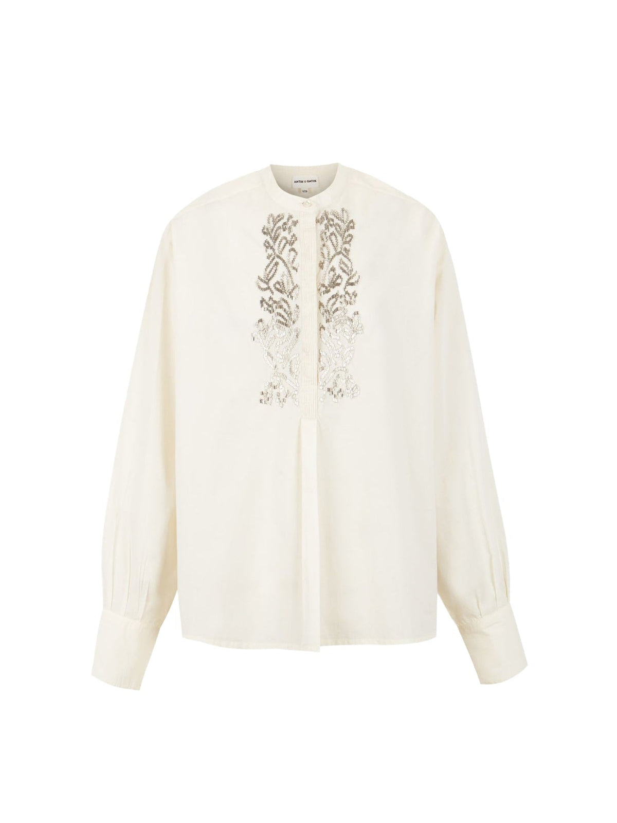 Blouse brodée Emilie - Cream