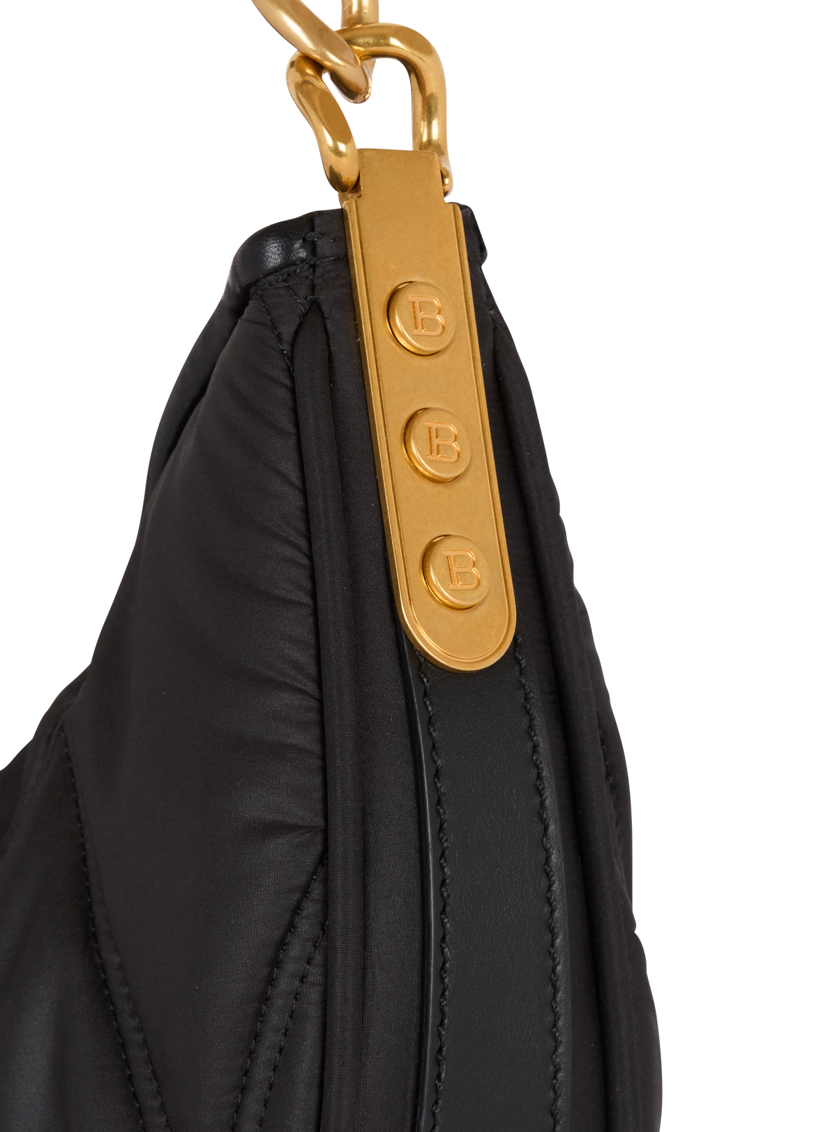 Sac 1945 soft moon en nylon - Noir & Kaki