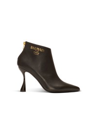 Bottines eden en cuir de veau - Noir