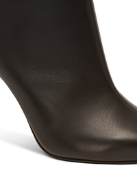Bottines eden en cuir de veau - Noir